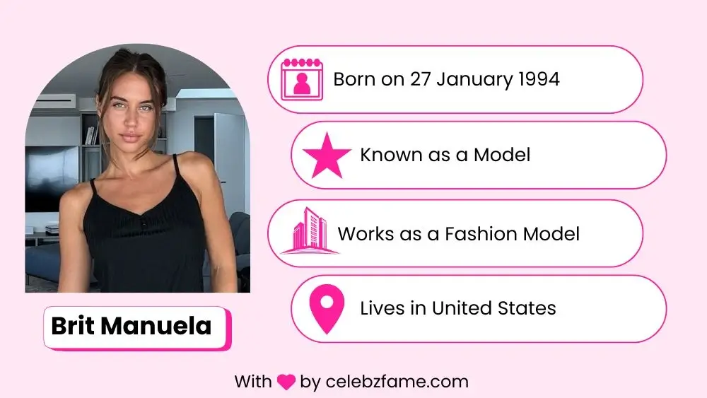 Brit Manuela Bio, Age, Height, Net Worth, Boyfriend, Ethnicity